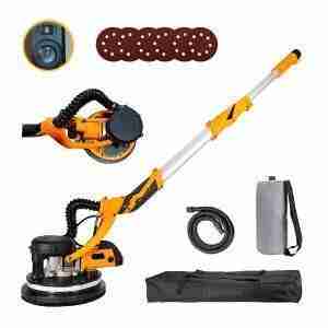 Lijadora De Pared 1050w Drywall Techo Industrial + 6 Lijas