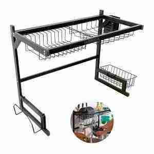 Escurridor De Fregadero Adaptable Portaplato Estante Cocina