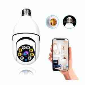 Cámara Foco De Vigilancia Wifi Hd En Vivo Celular