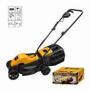 Cortadora Podadora De Cesped Eléctrica 1600w 45l 3 Alturas