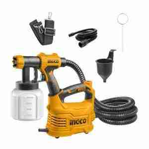 Pistola Pintar Ingco 550w Compresor Pintura Soplador 800ml
