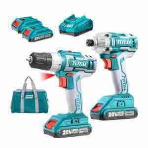 Atornillador De Impacto + Taladro 20v Brushless Industrial