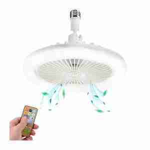 FOCO VENTILADOR LED 30W CONTROL HABITACIÓN TECHO LUZ CÁLIDA - CB-F06