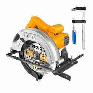SIERRA CIRCULAR 1200W CARPINTERÍA + PRENSA SARGENTO TIPO F