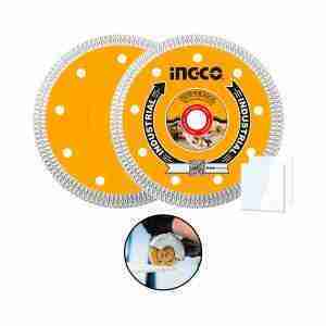 DISCO DIAMANTADO CORTE 4½'' INGCO AMOLADORA CERÁMICA AZULEJO - DMD081151HT