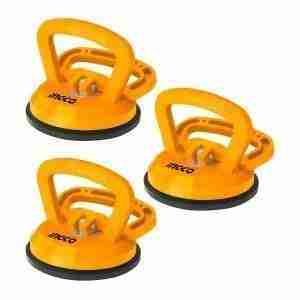 VENTOSA SOPAPA X3 PARA CARGAR VIDRIO 25KG INGCO SUCKER - HSU012501 x 3