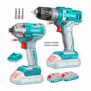 TALADRO 20V BRUSHLESS+ ATORNILLADOR IMPACTO 20V INALÁMBRICO - TOSLI230708