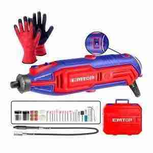 MINI GRINDER 130W TALADRO MULTIPROPÓSITO CORTADOR + GUANTES