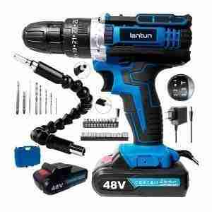 TALADRO PERCUTOR 24V INALÁMBRICO ROTOMARTILLO DESTORNILLADOR