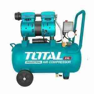 COMPRESORA DE AIRE 24L INDUSTRIAL TOTAL TCS1075248-5