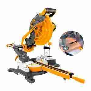 SIERRA INGLETADORA TELESCÓPICA 1800W 10" INGCO CORTADORA MADERA