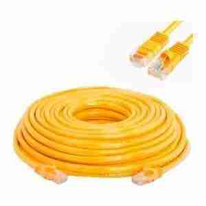 CABLE DE RED INTERNET RJ45 DATA 20 METROS CAT6 PC LAPTOP ROUTER