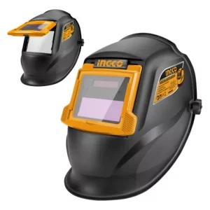 Careta de Soldar Automática Fotosensible INGCO AHM009 | Protección DIN 16, Área de Visión 90×35 mm
