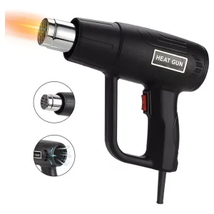 PISTOLA DE CALOR DERRITE CIRCUITOS AIRE CALIENTE DOBLA TUBOS
