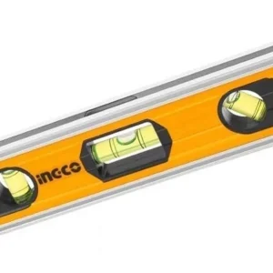 Nivel Magnético Horizontal y Vertical Ingco HMSL01030 – 225 mm con Regla para Albañil