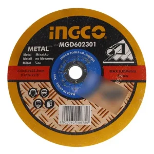 DISCO DE DESBASTE 9" ingco 230MM