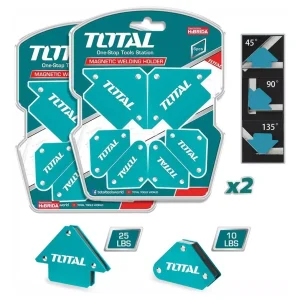 ESCUADRA MAGNETICA PRENSA SOLDAR X2 KITS TOTAL SUJETADOR PRO