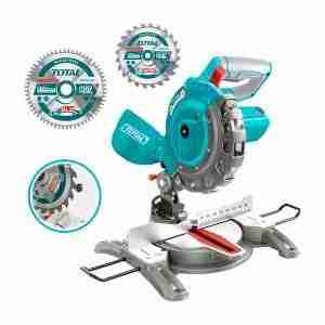 Sierra Ingletadora Fija 1400w - 220v +disco Corte 60t Total Madera