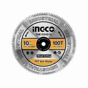 DISCO DE CORTE  MADERA 10" 100T DIENTES INGCO INGLETADORA CARPINTERÍA