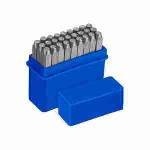 Set Punzones Letras 27 Piezas A-z Longitud 60mm Wadfow  -  Wcc9276