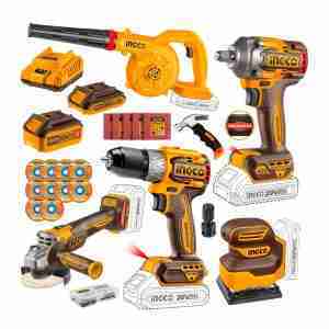 Kit Cosli241192+lijadora+llave Impacto40nm+mini Martillo+adaptador