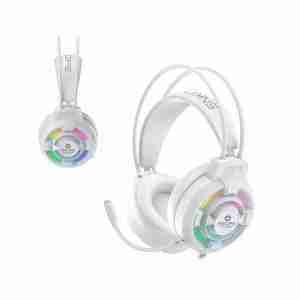 AUDIFONO ACTIVE 5.1 EKHG1004U-W RAINBOW LED CON MICROFONO