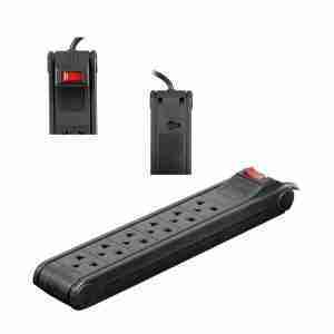 SUPRESOR DE PICO POWER LITE 6 TOMAS UNIVERSALES EXTENSIÓN
