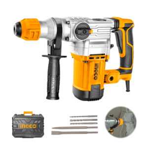 Rotomartillo Eléctrico 1500w Ingco Sds Plus 4 Funciones