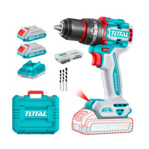 TALADRO PERCUTOR 76NM 20V BRUSHLESS 13MM TOTAL TIDLI20768