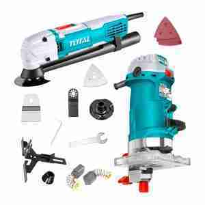 Ruteadora Palma 500w 1/4' + Herramienta Multifuncional 300w