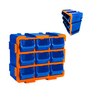 Organizador Modular C/9 Gavetas Apilable Wadfow - Wtb8330