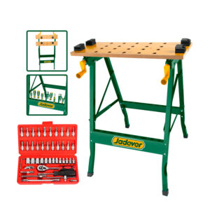 Banco Plegable 605x630x750mm Max: 100kg + 46 Piezas