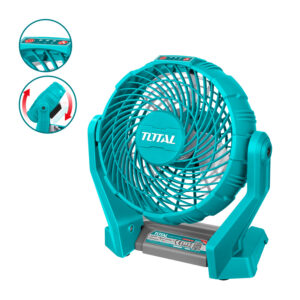 Ventilador Recargable 7'' Inalámbrico 20v Ajustable 360°