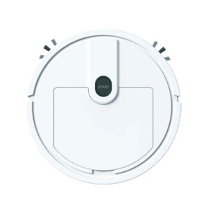 Mini Aspiradora Robot Barredor Usb Hogar Oficina Blanco