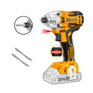 Atornillador de Impacto 170Nm Brushless 1/4'' INGCO - CIRLI20020