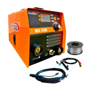 SOLDADORA INVERTER MIG-120M REDBO+1KG ALAMBRE 0.8MM 0.8E71T