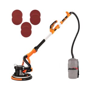 LIJADORA DE PARED/TECHO DRYWALL 1100W ASPIRA POLVO PULIDO