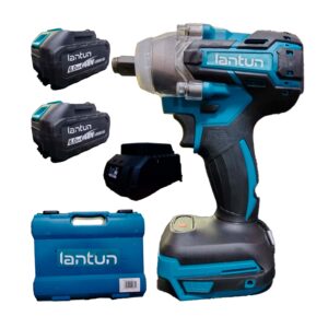 LLAVE IMPACTO 2EN1 AGUJERO PUNTAS DESTORNILLADOR 2 BATERÍAS