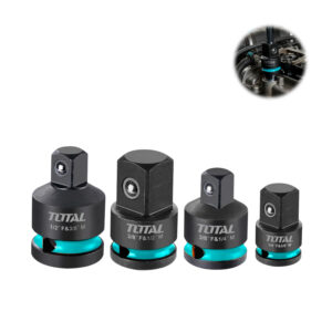 Set 4 Adaptadores De Impacto Cr-mo 1/4'' 3/8'' 1/2'' Total