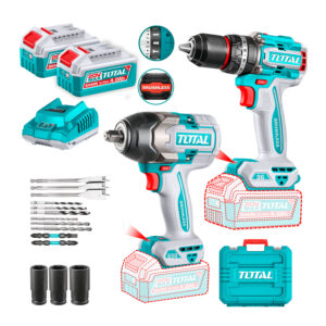 Combo Llave Impacto 850nm Brushless + Taladro Impacto 96nm