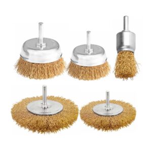 SET KIT 5 PIEZAS TALADRO PULIR METAL ALAMBRES WCE601 WADFOW