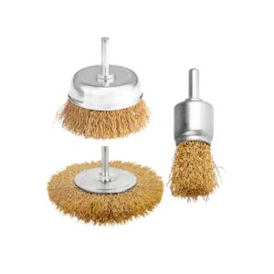 SET KIT 3 PIEZAS TALADRO PULIR METAL ALAMBRES WCE6402 WADFOW