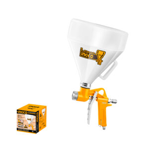 Pistola Pulverizadora De Pintura 5l Boquilla De 4.5mm Ingco Blanco