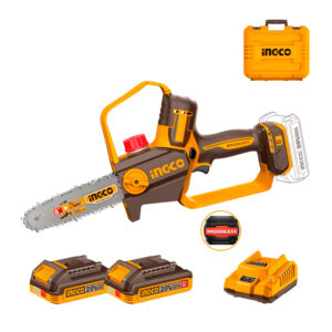 Sierra Podadora Inalámbrica 8'' Con Bat/carg. 20v Ingco