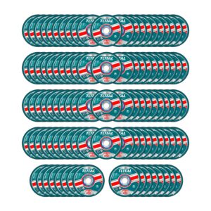 Set De Discos De Corte 100 Unidades Para Metal Total Turquesa