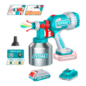 Pistola De Pintar 800ml Inlámbrica 20v Con Bat./ Carg.total Turquesa