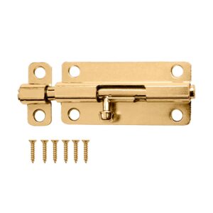 PESTILLO RECTO 4" PUERTAS WCX1K04 WADFOW DORADO OSCURO