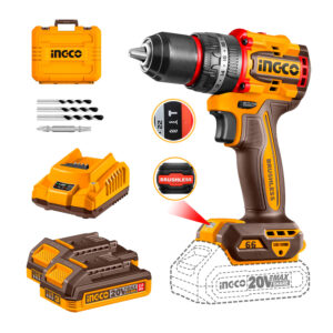 Taladro Percutor 66Nm Inalámbrico 20v Brushless 2velocidades