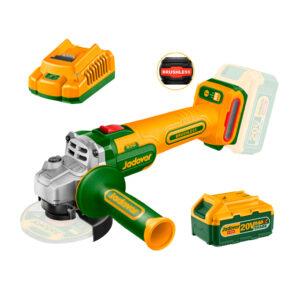 Amoladora 20v Brushless 3000-9000 Rpm Con Carg/bat. Jadever Verde Musgo 50/60hz