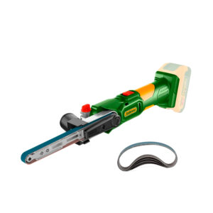 Lijadora De Banda 20v 460 M/min Para Madera/metal Jadever Verde Musgo 50hz